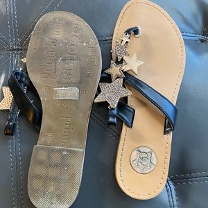 Starry night sandals